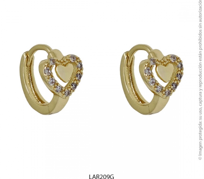 AROS ACERO DORADO