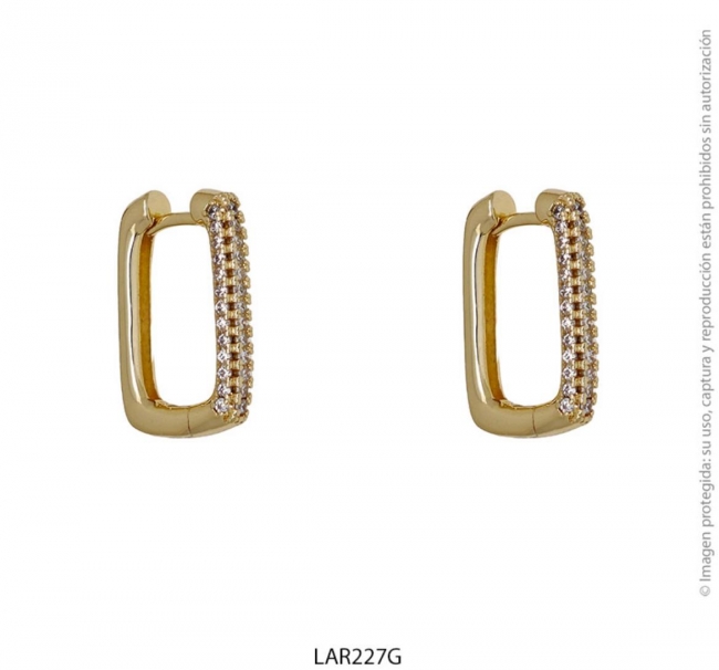 AROS ACERO DORADO