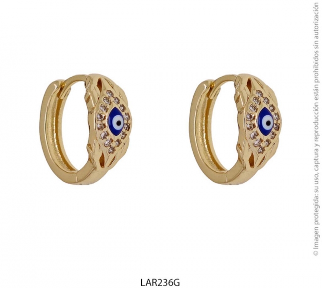 AROS ACERO DORADO