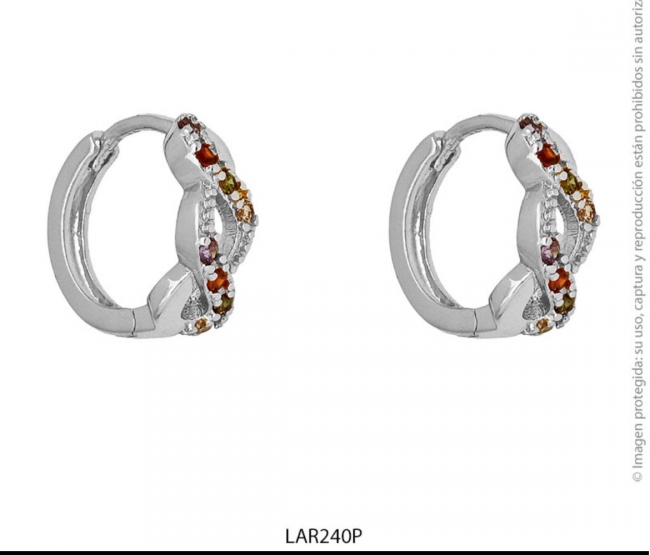 AROS ACERO BLANCO