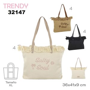 BOLSO DE PLAYA TRENDY 
