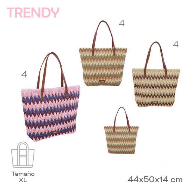 BOLSO DE PLAYA TRENDY
