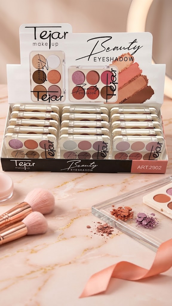 SOMBRAS 6 COLORES BEAUTY TEJAR