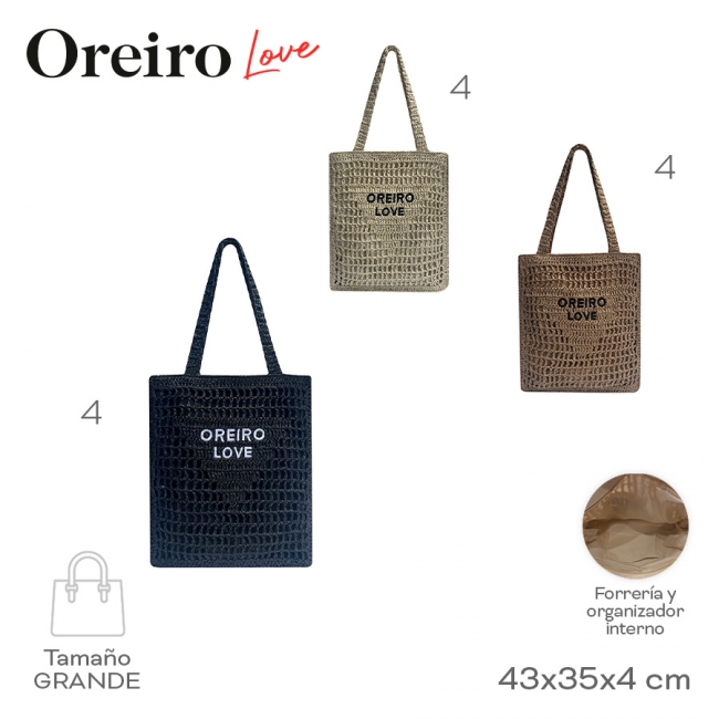 BOLSO DE PLAYA OREIRO 