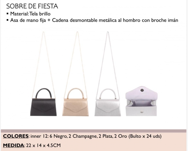 SOBRE DE FIESTA CHAPELLE