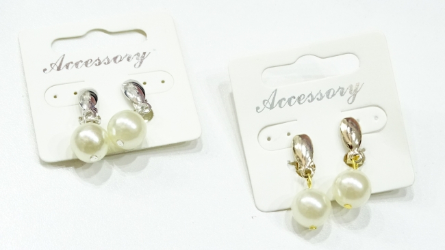 AROS COLGANTES PERLAS CON CLIP