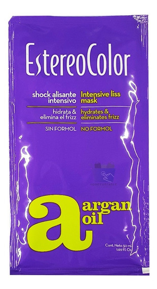 SHOCK ALISANTE CON ARGAN ESTEREOCOLOR X 50 GRS+