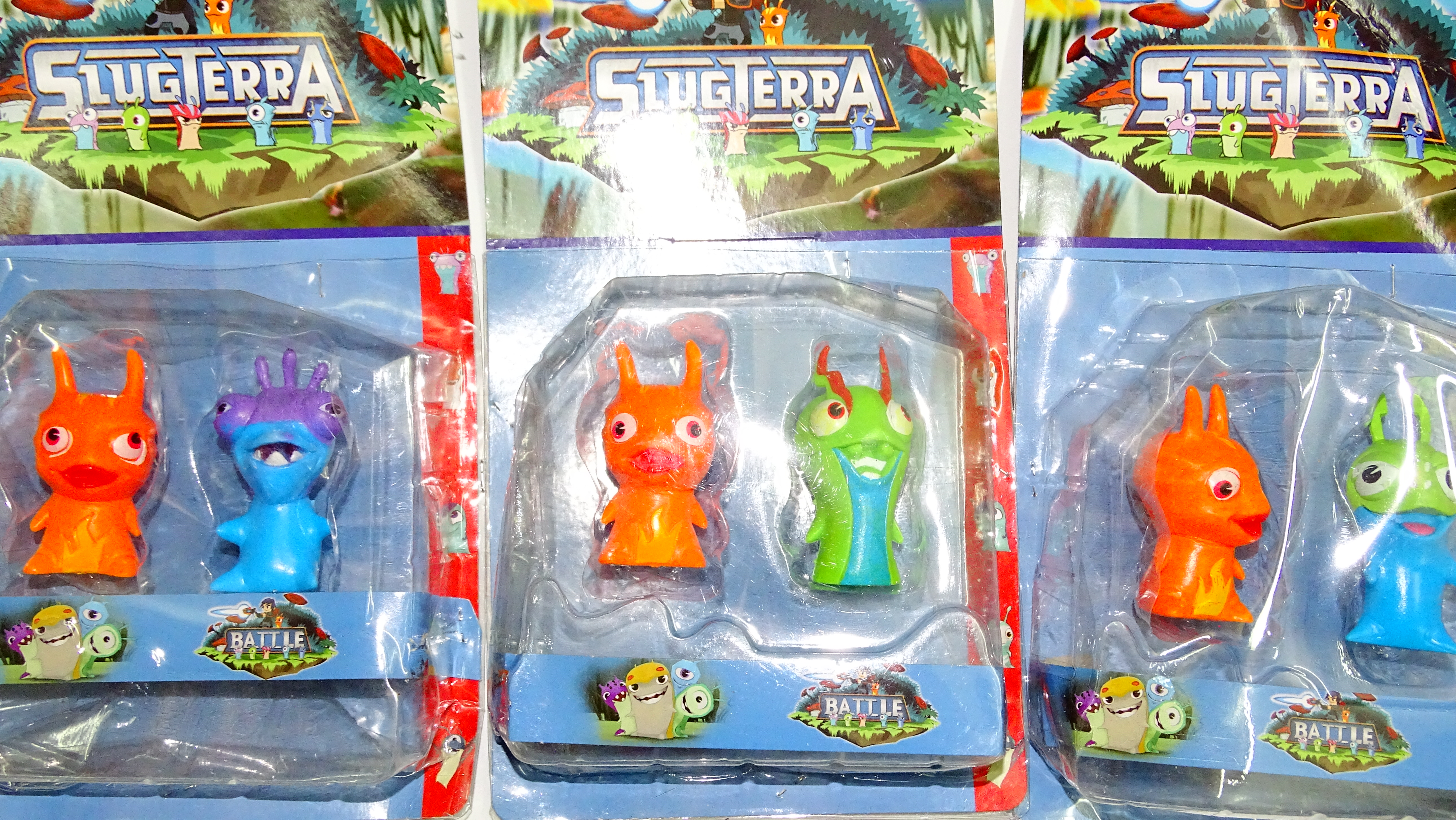 MUÑECOS SLUGTERRA BABOSAS+