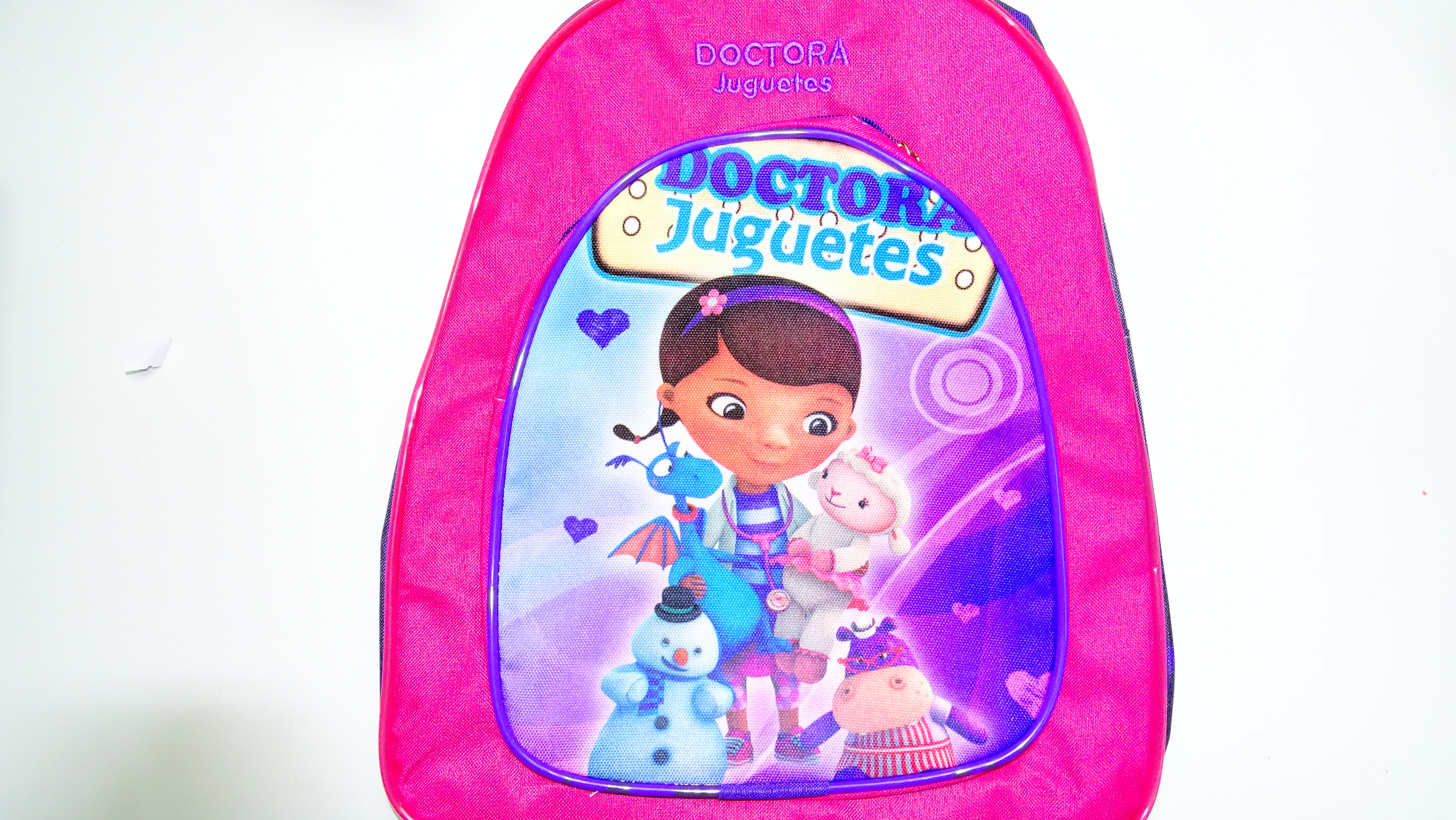 MOCHILA DRA JUGUETES+++//