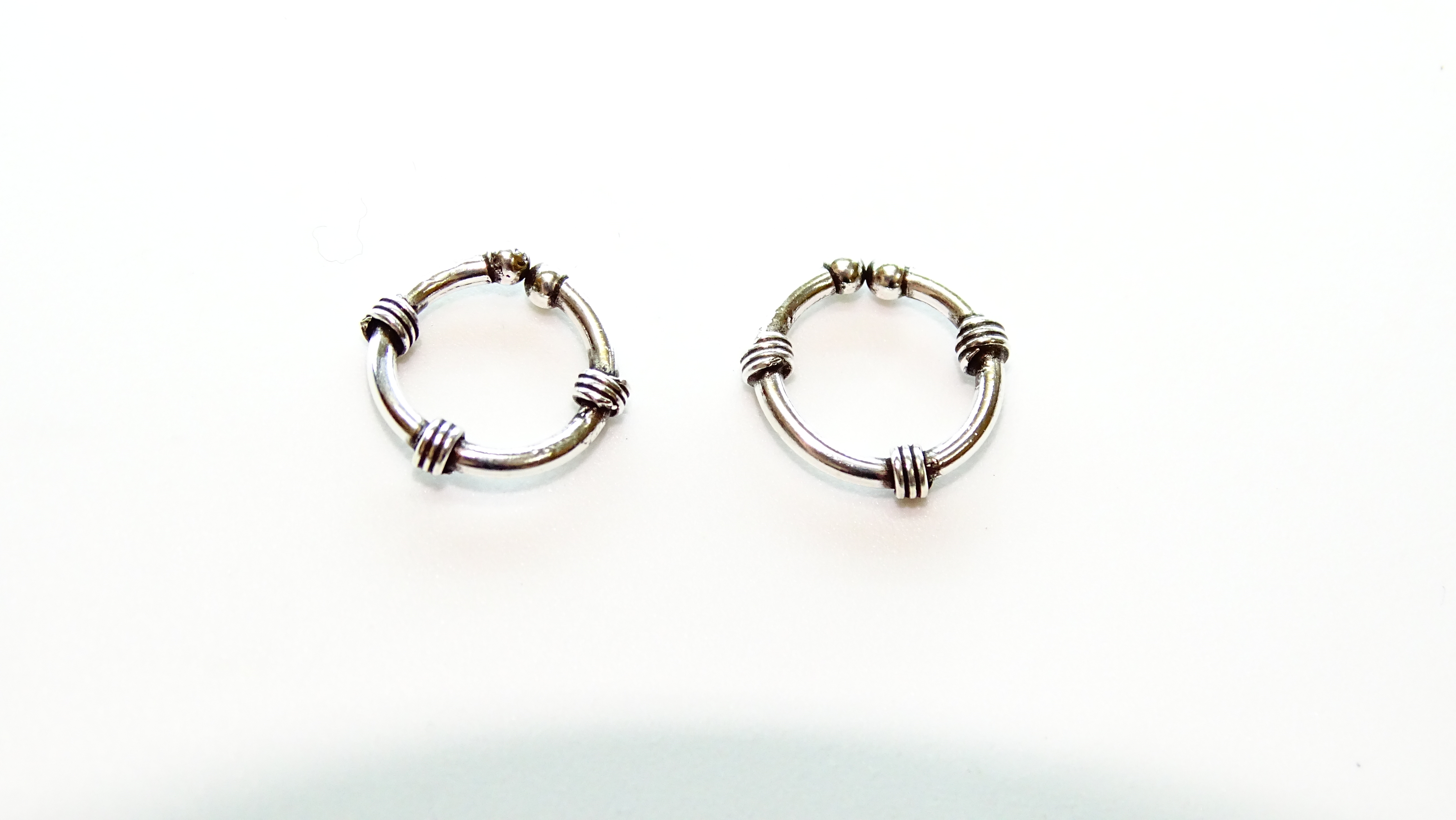 AROS PLATA BALI BIDOU 10 MM-