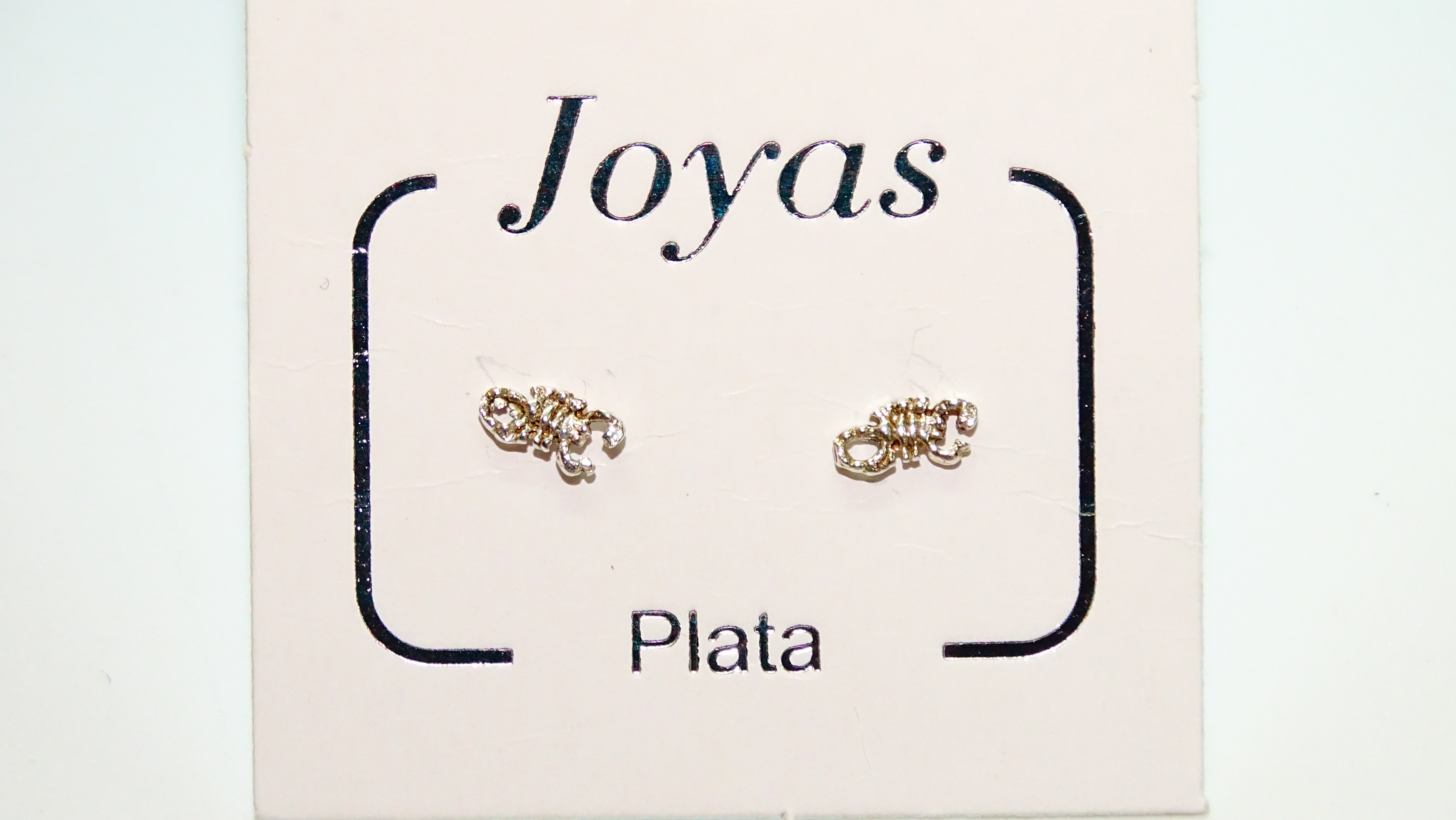 AROS PLATA ESCORPION-