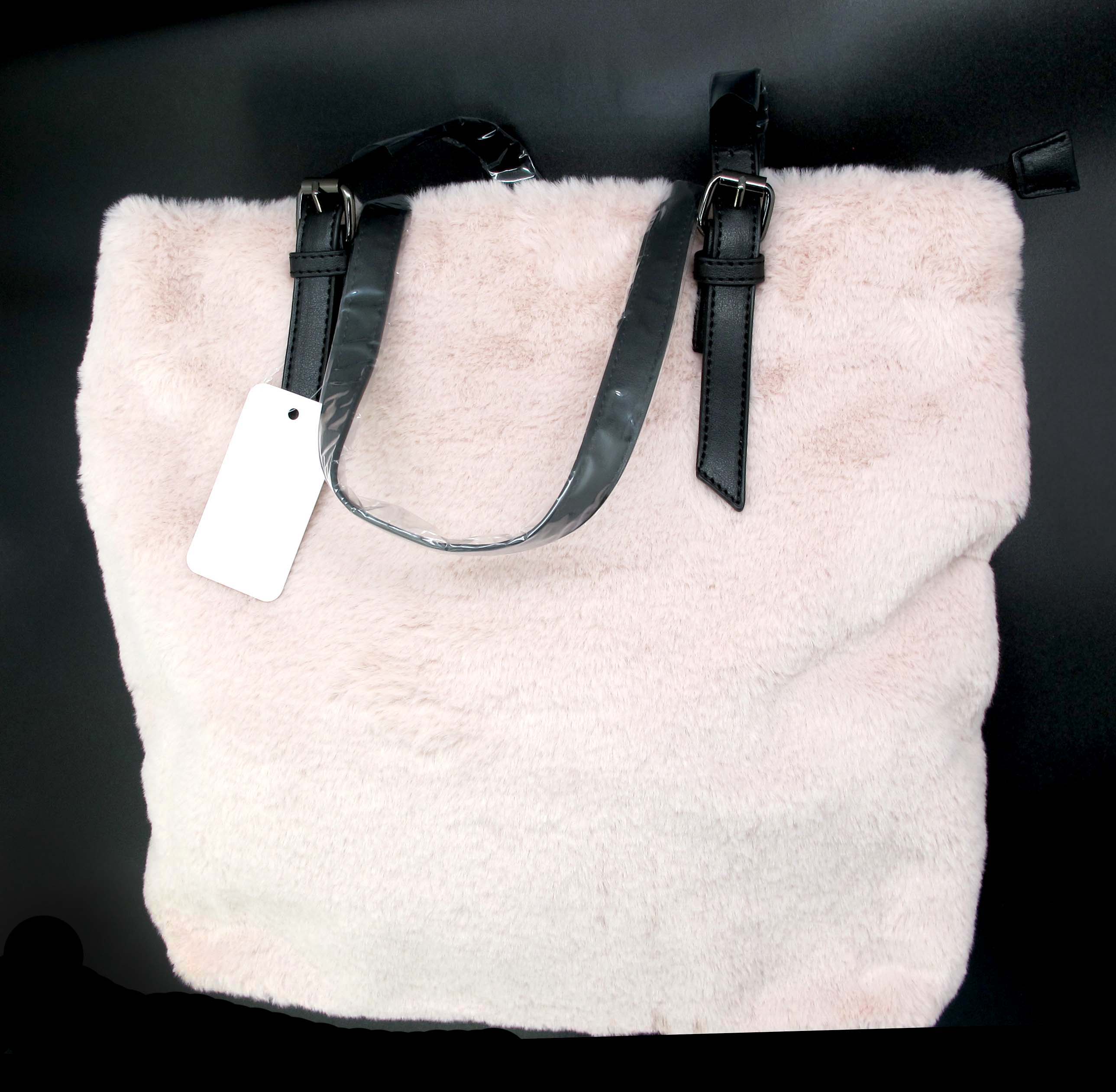 CARTERA DE PELUCHE GRANDE +