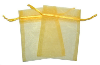 BOLSAS DE ORGANZA X 100 UNIDADES 7 X 9 CM++++//