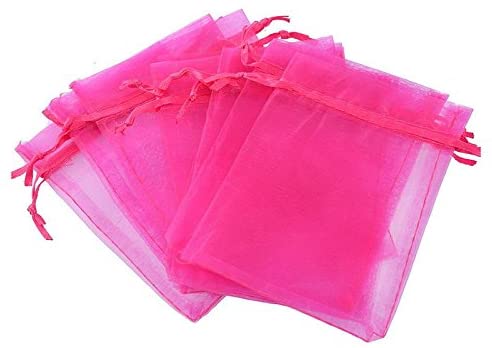 BOLSAS DE ORGANZA X 100 UNIDADES 7X9 CM++++//