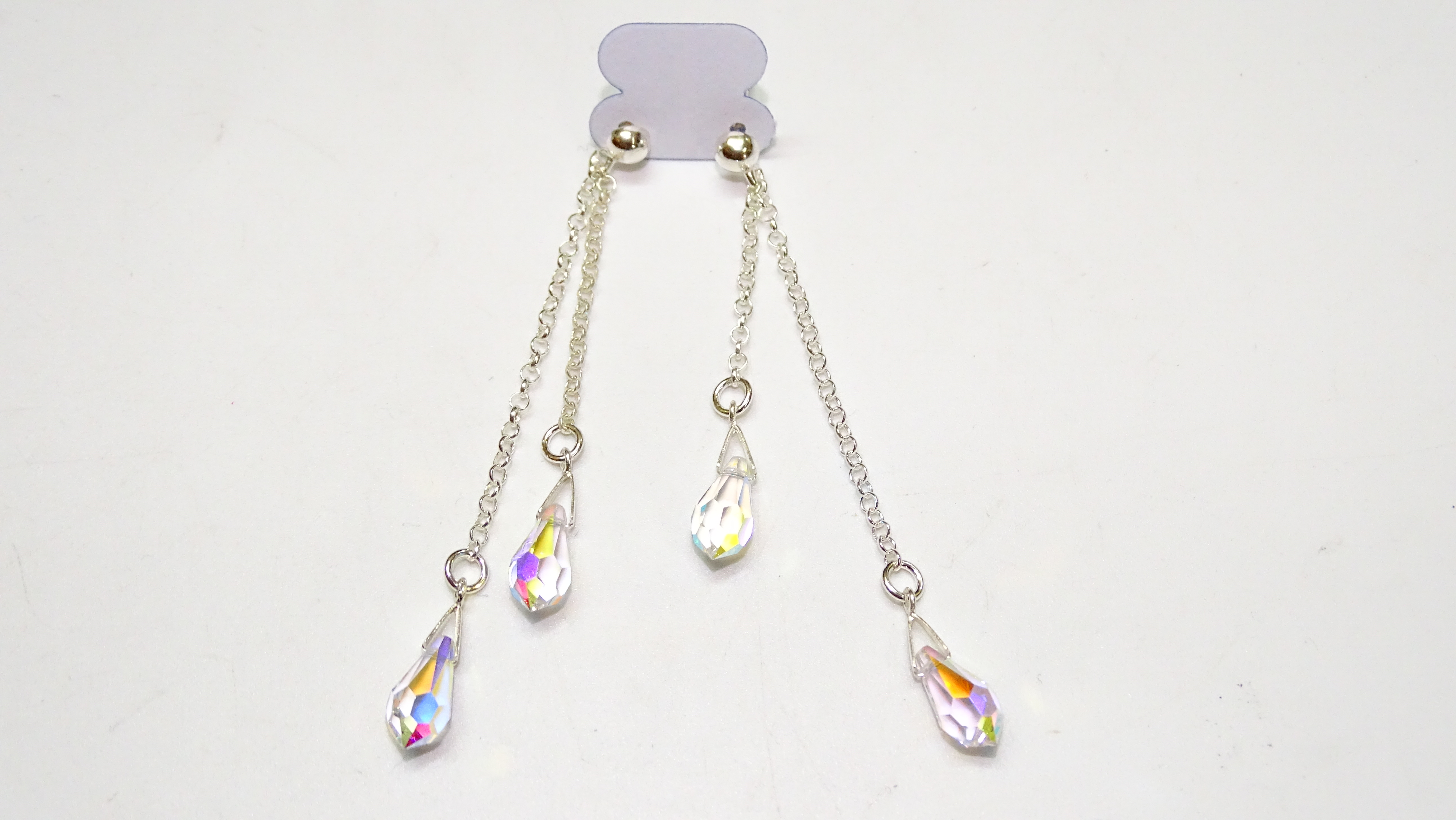 AROS PLATA CRISTAL-