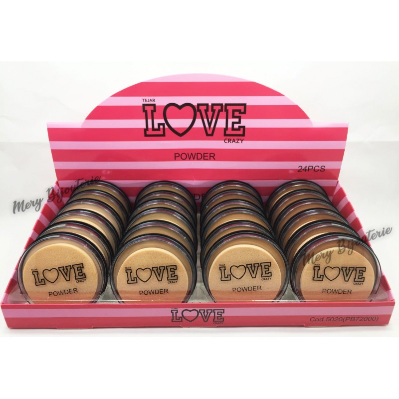 POLVO COMPACTO LOVE CRAZY TEJAR+