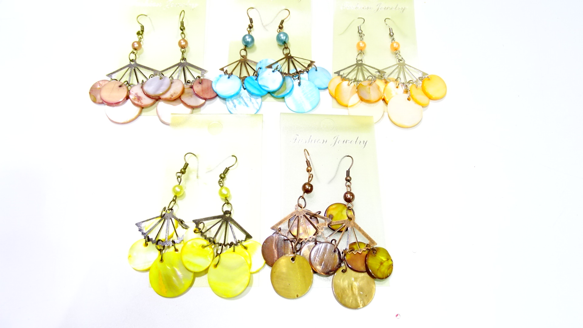 AROS CON NACAR VARIOS COLORES++++