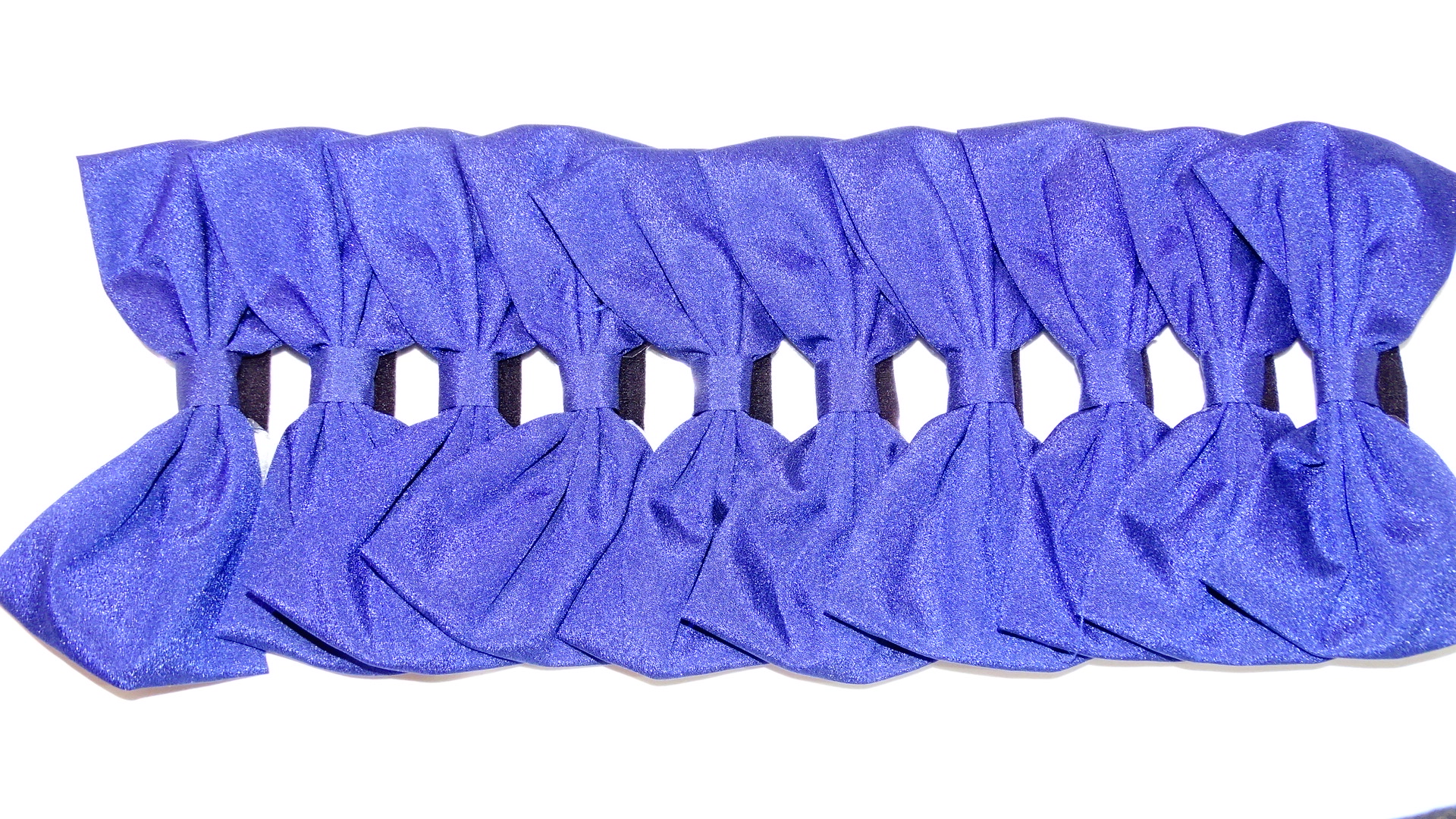 COLITAS MOÑOS AZUL GRANDES 15 CM X 10 UNIDADES-