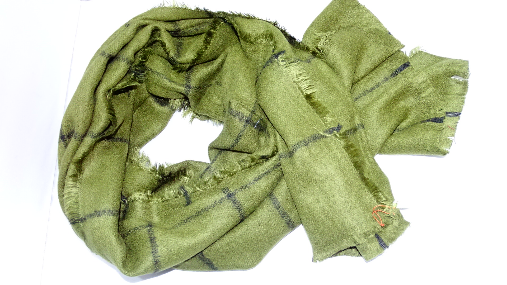 PASHMINA VERDE CUADROS +