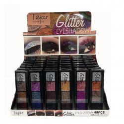 GLITTER EYESHADOW X 4 COLORES TEJAR+