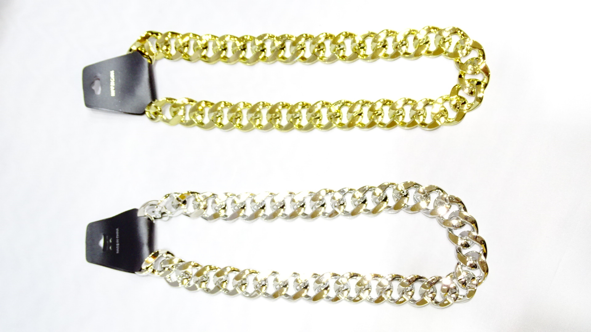COLLAR DORADO Y PLATA