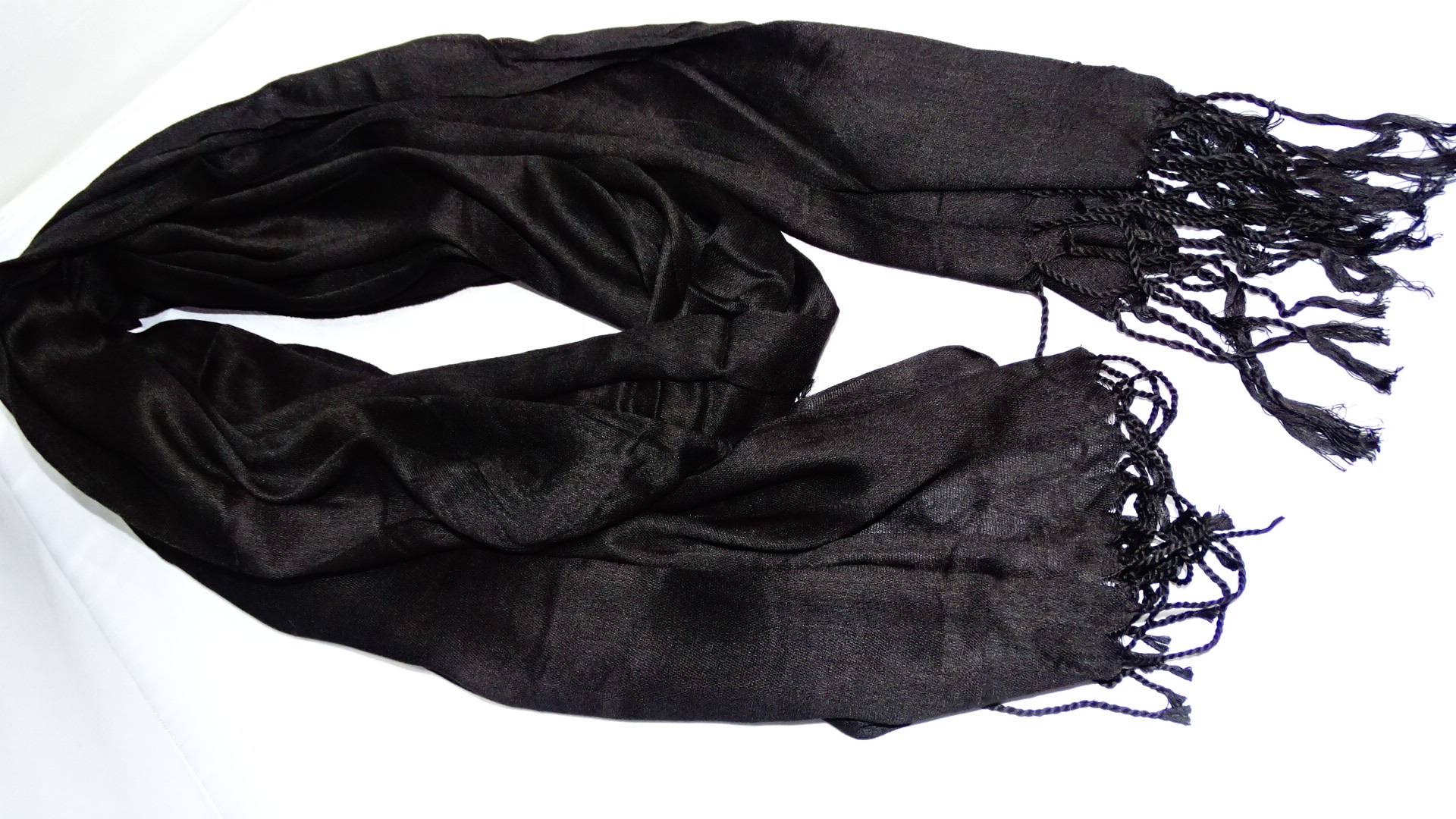 PASHMINA CH FLECOS NEGRO ++++/