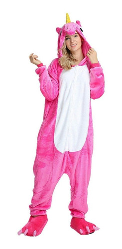 Moda Pastor flexible PIJAMA KIGURUMI UNICORNIO FUCSIA ADULTO++++ | Invierno | Joaquina Moda