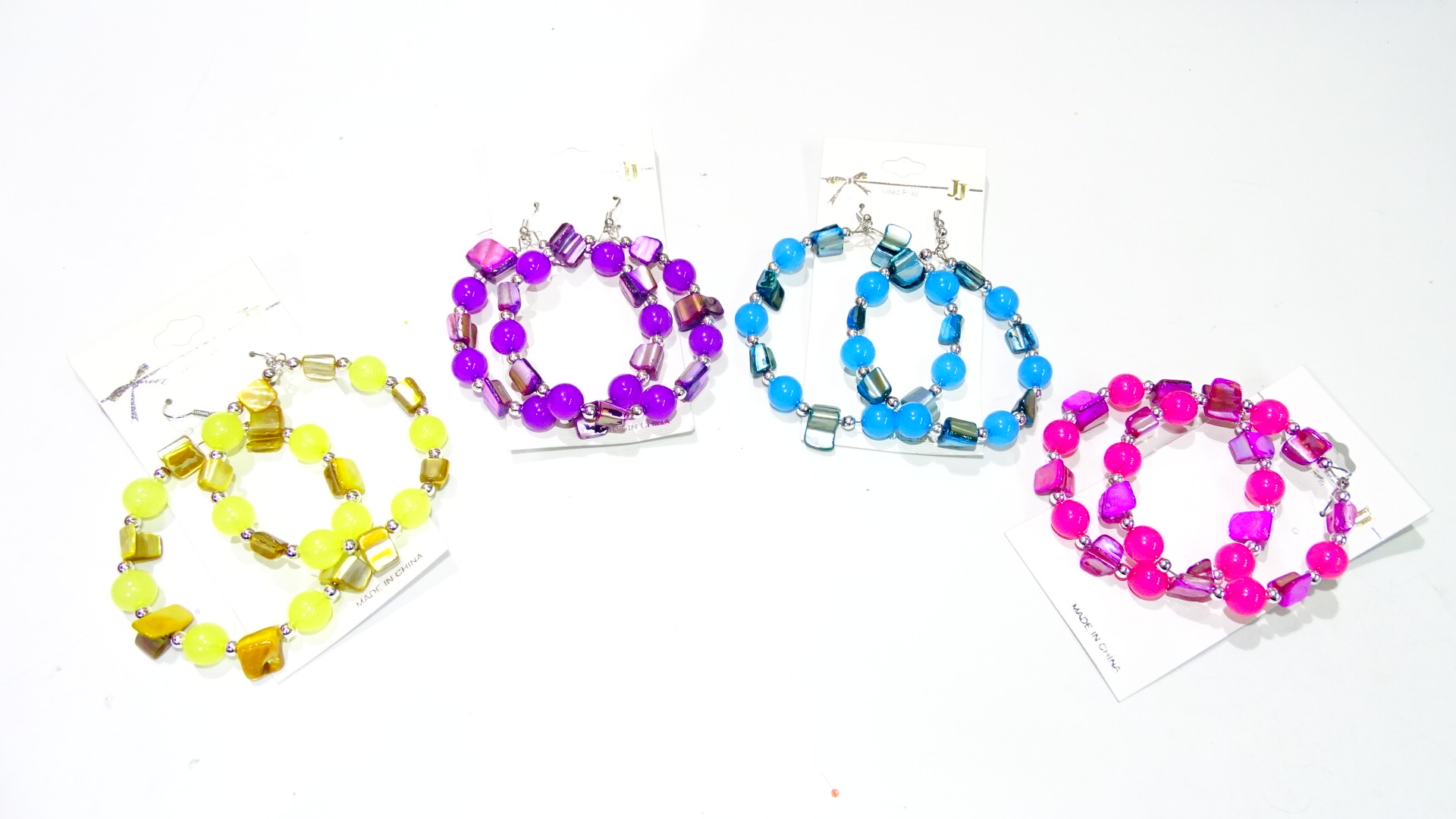 AROS CON NACAR VARIOS COLORES++++