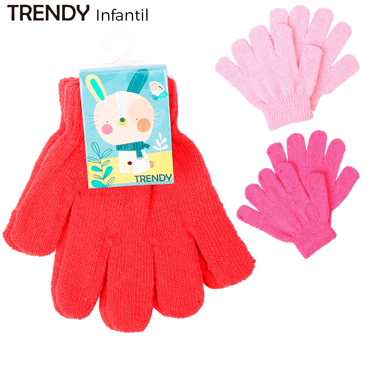 GUANTE INFANTIL TRENDY NENA X 12
