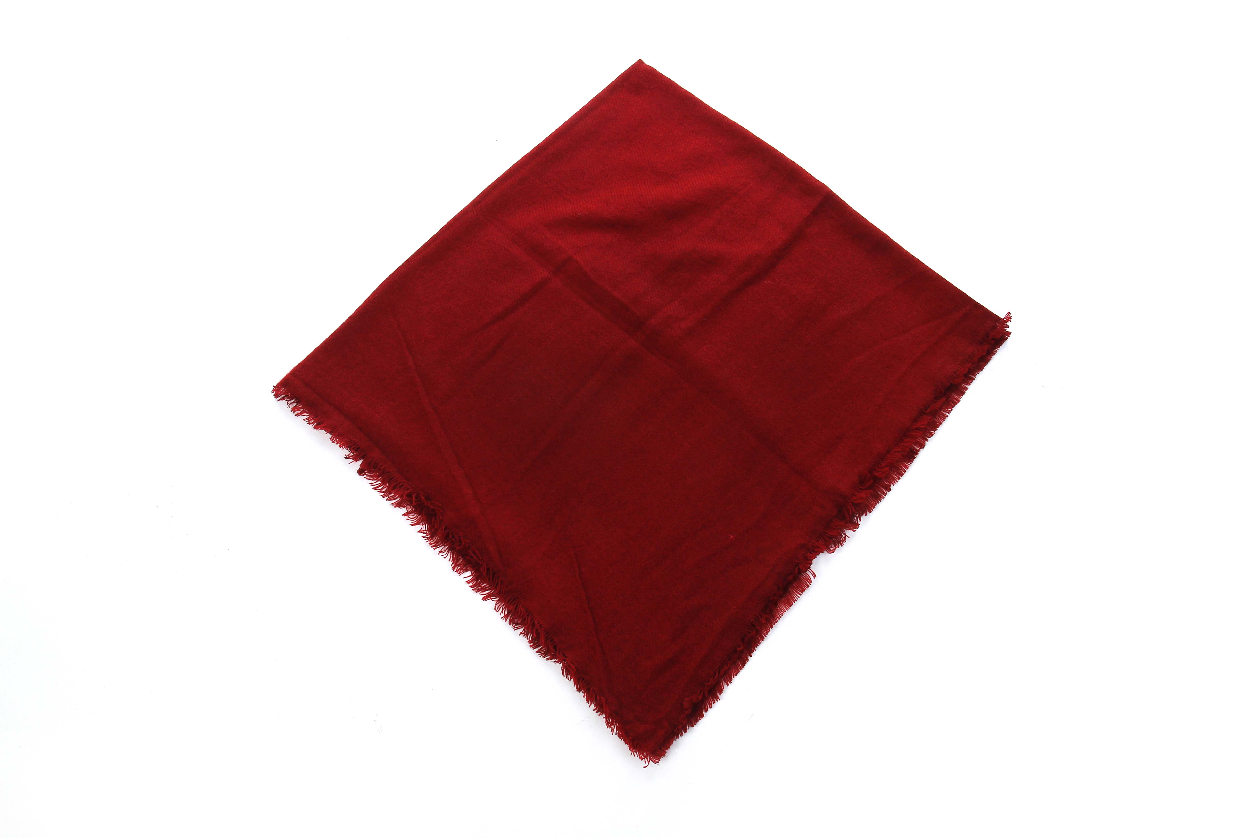 MANTON LISO ROJO 130x130+