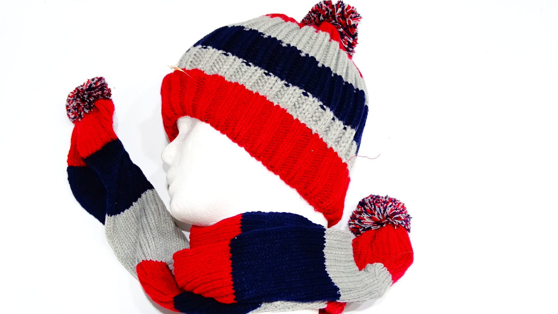 SET GORRO Y BUFANDA INFANTIL +