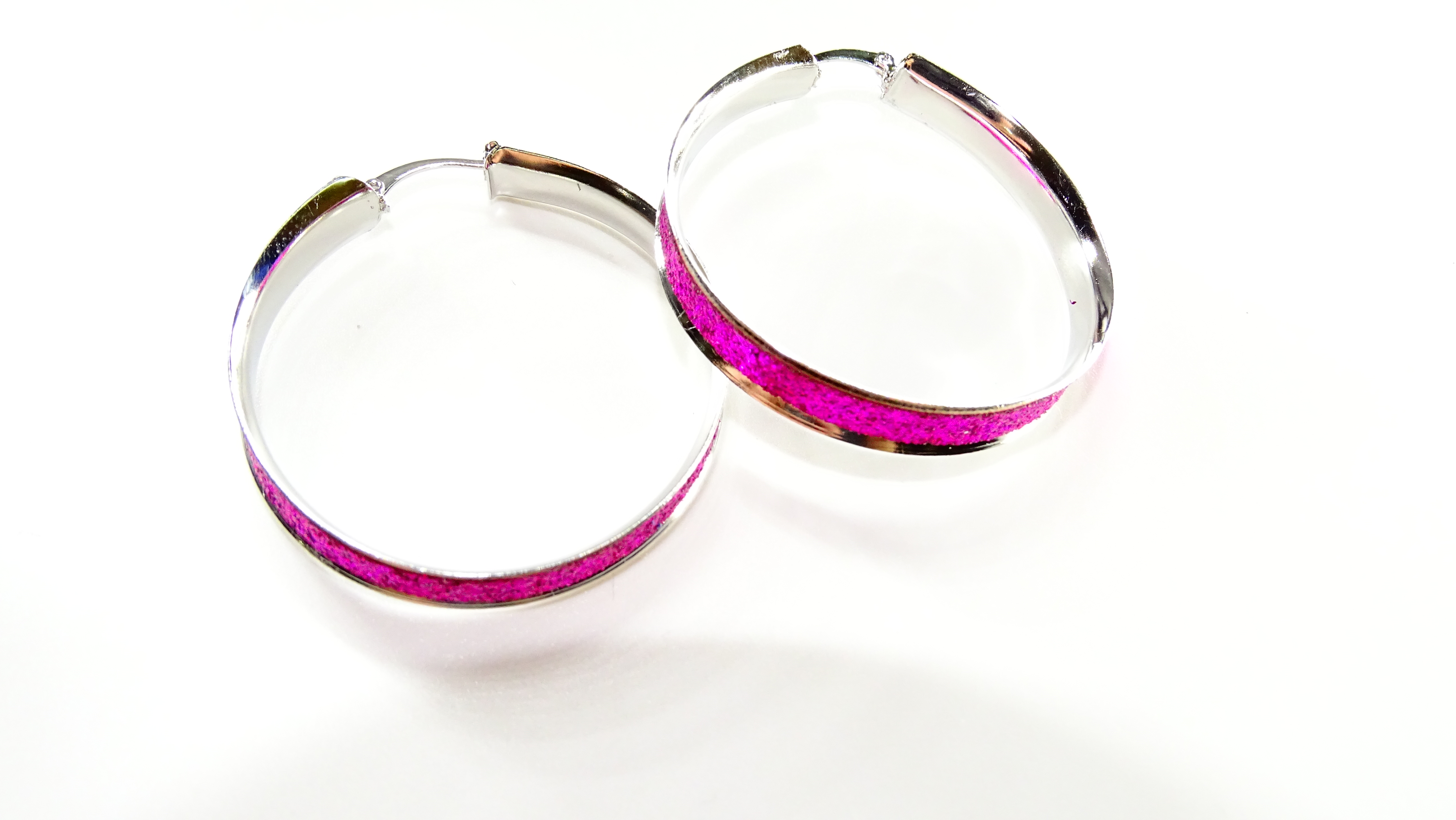 AROS ACERO GLITTER 4CM+++