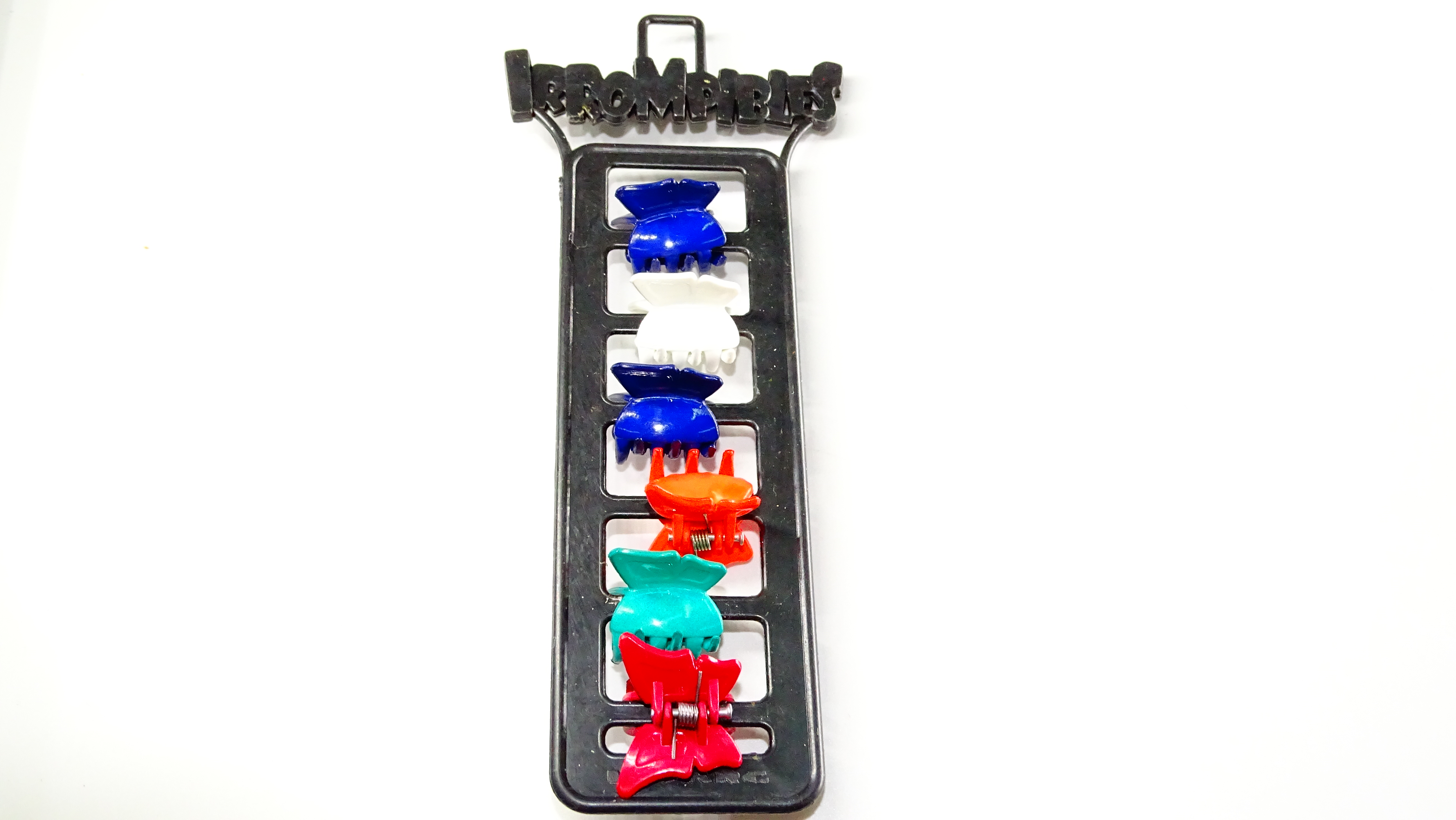 MINI BROCHE X 6 MARIPOSA MINI IRROMPIBLE