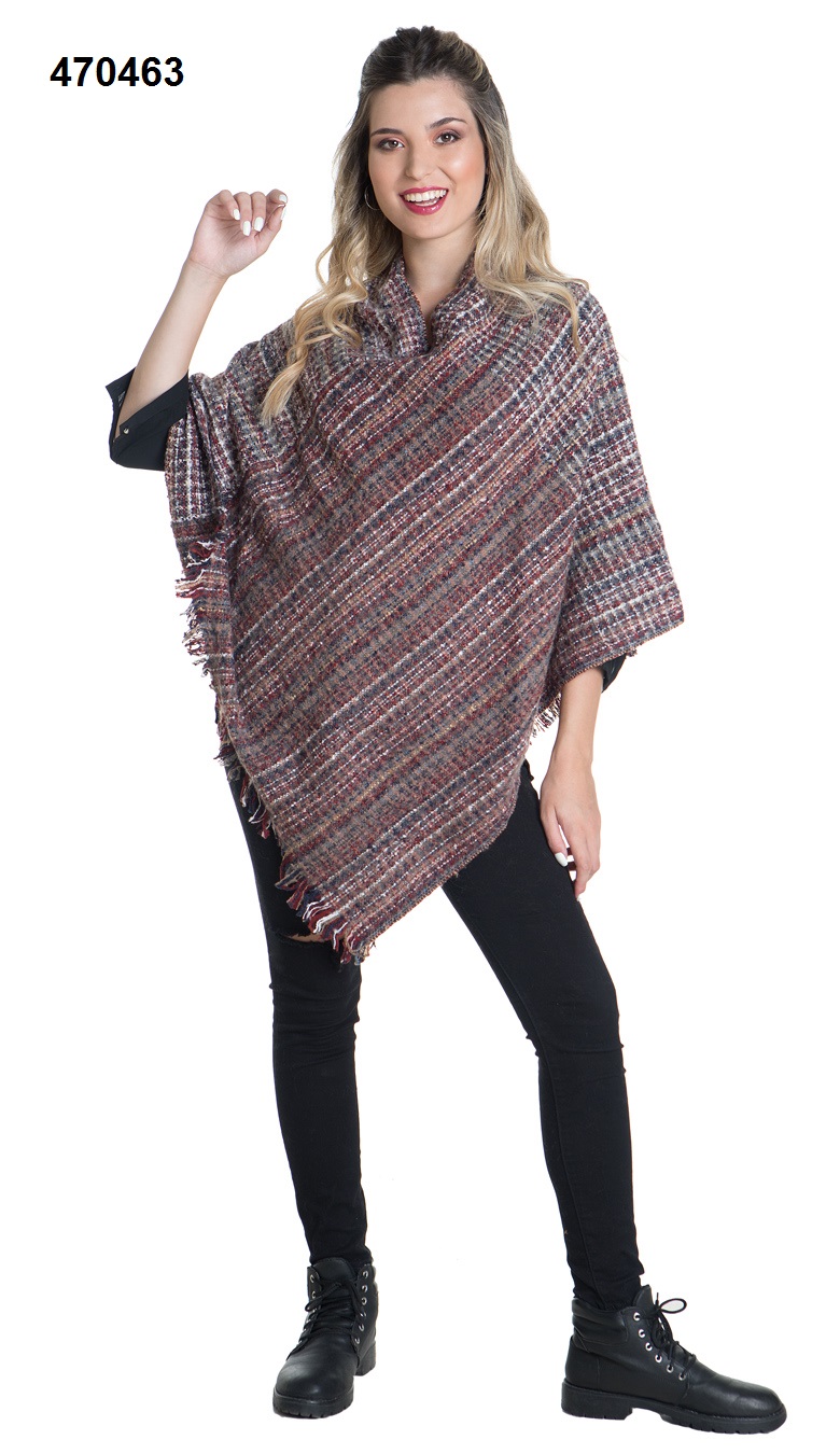 PONCHO TEJIDO ++++