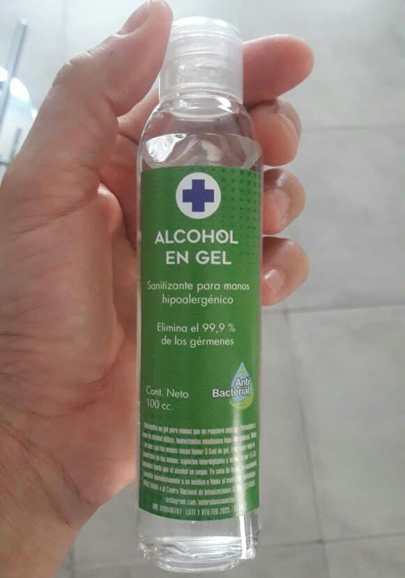 ALCOHOL EN GEL 100 CC++++