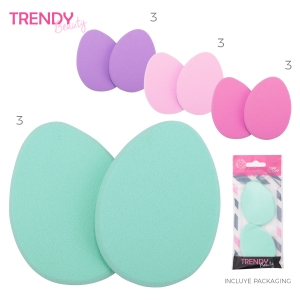 SET ESPONJAS TRENDY -