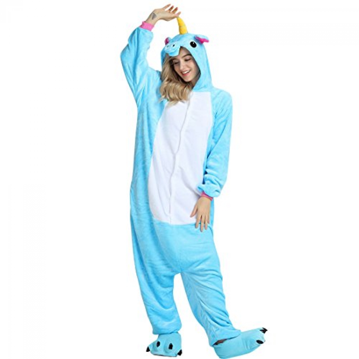 KIGURUMI UNICORNIO CELESTE Invierno | Tomás Accesorios