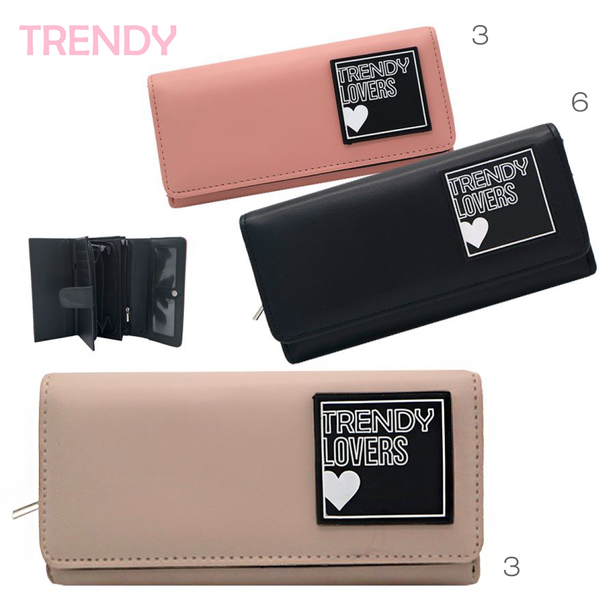 Trendy billeteras outlet
